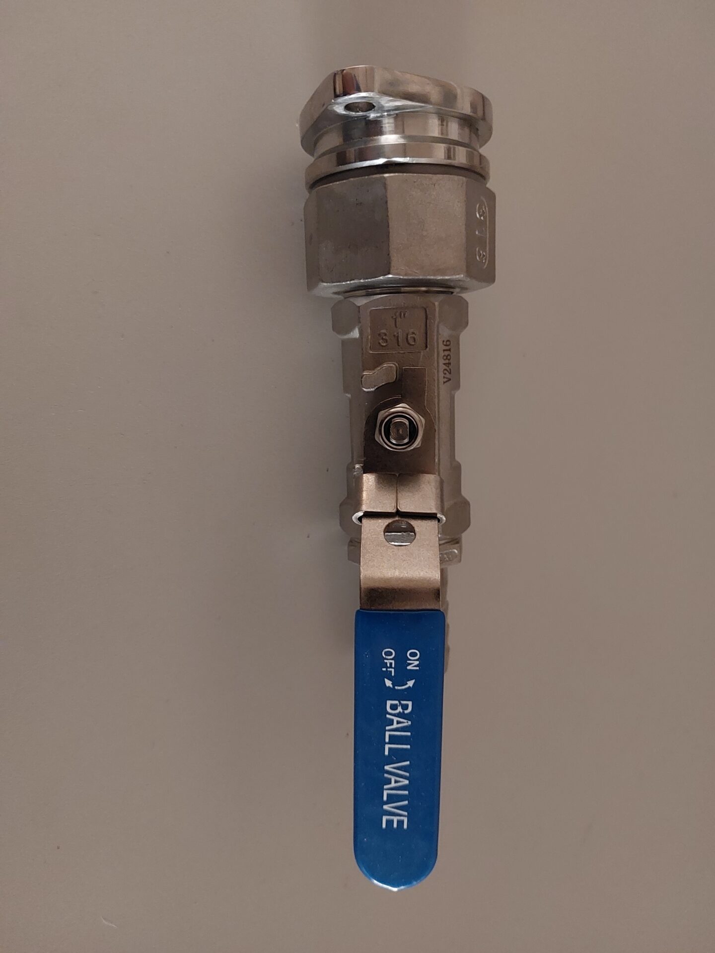 Quetschhahnanschluss 60mm / 1" Zoll Schlauch für Abfüllmaschine Vevor – Bild 6